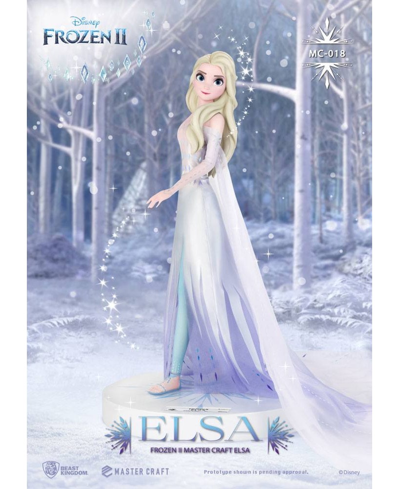 Frozen El reino hielo Estatua Master Craft Elsa