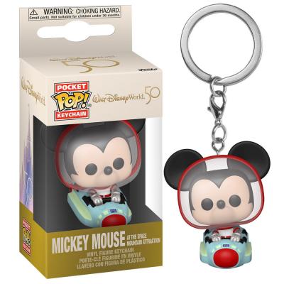 Llavero Pocket POP Disney World 50th Anniversary Mickey Space - Imagen 1