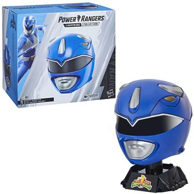 Replica Casco Blue Ranger Premium Lightning Collection Power Rangers 1/1 - Imagen 1