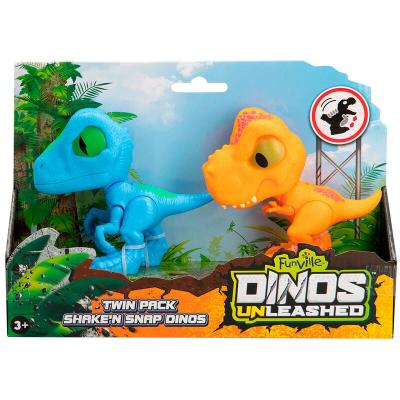 Set 2 Dinosaurios mordedores Dinos Unleased