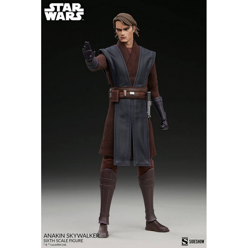 Mendigar Empleado perfil Sideshow Star Wars: The Clone Wars - Anakin Skywalker 1:6 Scale Figure