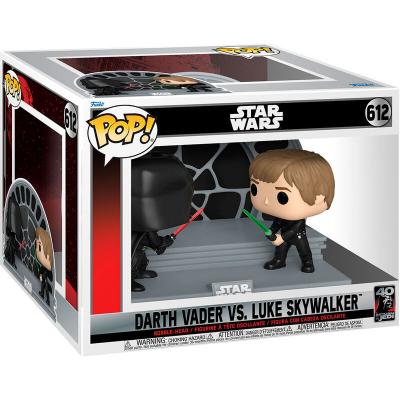 Figura POP Star Wars 40Th Darth Vader VS Luke Skywalker