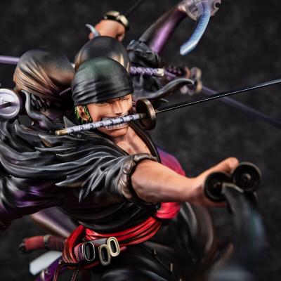 Figura Roronoa Zoro Wa Maximum Portrait.Of.Pirate Demon Spirit Kyuutou-ryuu Asura One Piece 17cm - Imagen 3