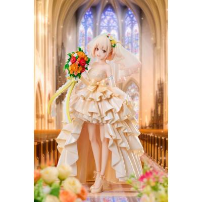 Lycoris Recoil Estatua PVC 1/7 Chisato Nishikigi Wedding dress Ver. 26 cm