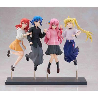 Bocchi the Rock! Set de 4 Estatua Jumping Girl(s) 20 cm