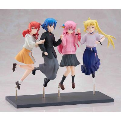 Bocchi the Rock! Set de 4 Estatua Jumping Girl(s) 20 cm