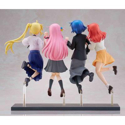 Bocchi the Rock! Set de 4 Estatua Jumping Girl(s) 20 cm