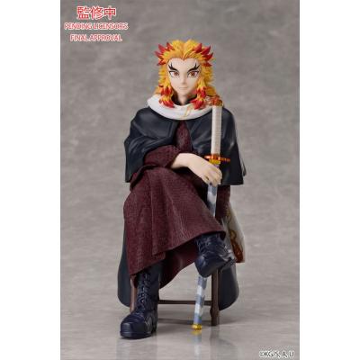 Demon Slayer: Kimetsu no Yaiba Estatua Kyojuro Rengoku 16 cm