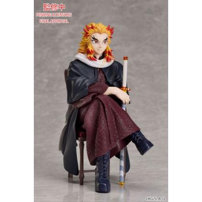 Demon Slayer: Kimetsu no Yaiba Estatua Kyojuro Rengoku 16 cm