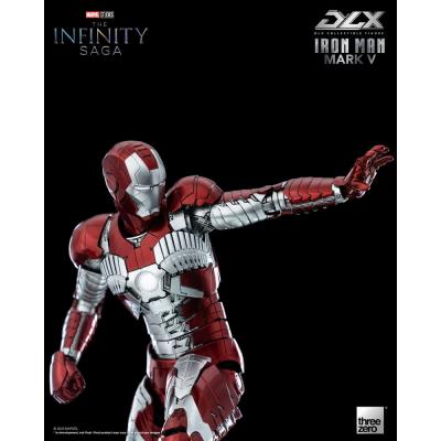Infinity Saga Figura 1/12 DLX Iron Man Mark 5 17 cm