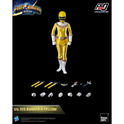 Power Rangers Zeo Figura FigZero 1/6 Ranger II Yellow 30 cm