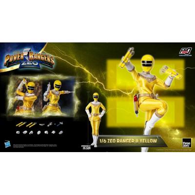 Power Rangers Zeo Figura FigZero 1/6 Ranger II Yellow 30 cm