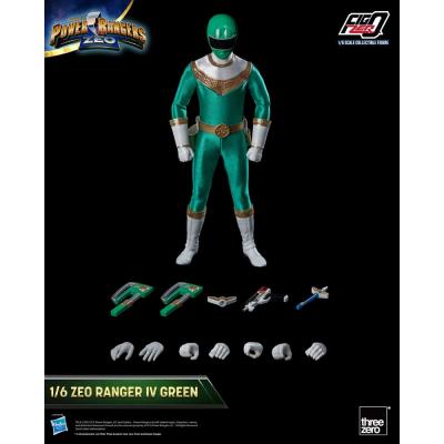 Power Rangers Zeo Figura FigZero 1/6 Ranger IV Green 30 cm