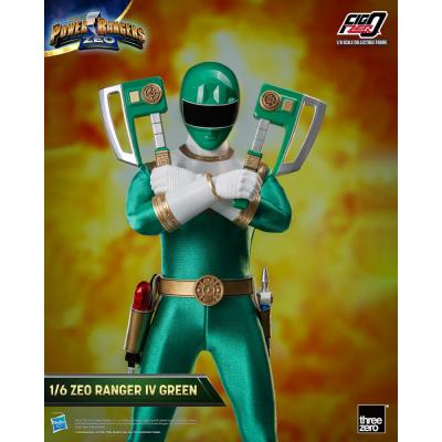 Power Rangers Zeo Figura FigZero 1/6 Ranger IV Green 30 cm