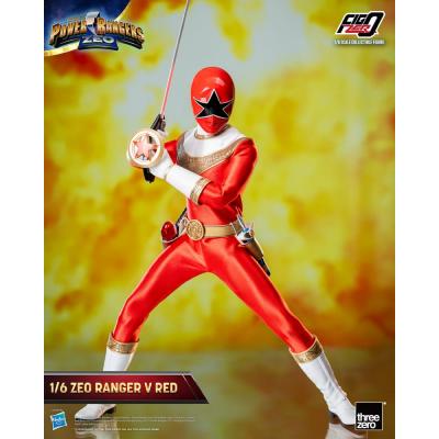 Power Rangers Zeo Figura FigZero 1/6 Ranger V Red 30 cm
