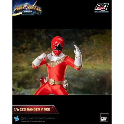 Power Rangers Zeo Figura FigZero 1/6 Ranger V Red 30 cm
