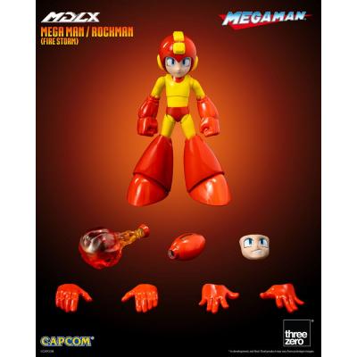 Mega Man Figura MDLX Mega Man / Rockman (Fire Storm) 10 cm