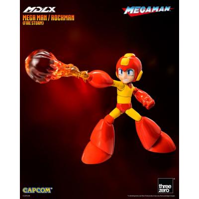 Mega Man Figura MDLX Mega Man / Rockman (Fire Storm) 10 cm