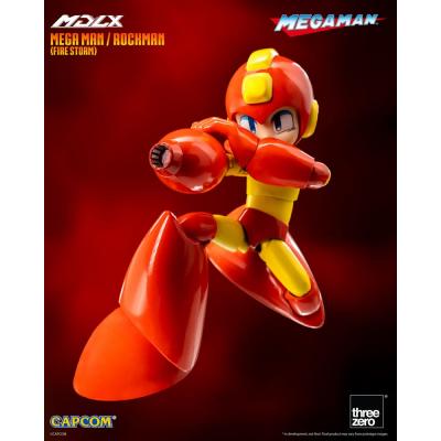 Mega Man Figura MDLX Mega Man / Rockman (Fire Storm) 10 cm