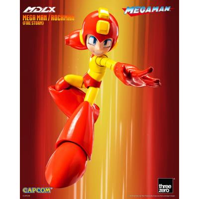 Mega Man Figura MDLX Mega Man / Rockman (Fire Storm) 10 cm