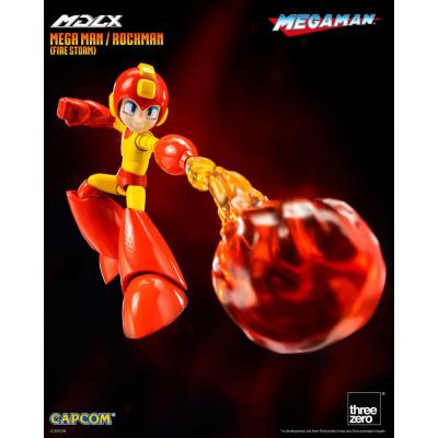 Mega Man Figura MDLX Mega Man / Rockman (Fire Storm) 10 cm