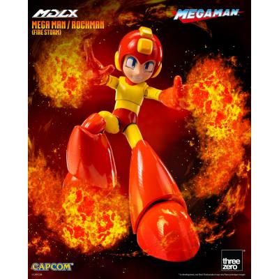 Mega Man Figura MDLX Mega Man / Rockman (Fire Storm) 10 cm