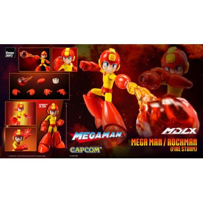 Mega Man Figura MDLX Mega Man / Rockman (Fire Storm) 10 cm