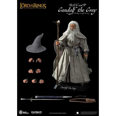 El Señor de los Anillos Figura Dynamic 8ction Heroes 1/9 Gandalf the Grey 21 cm