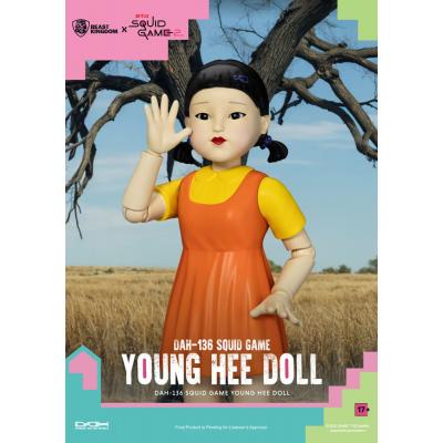 Squid Game Figura con sonido Young Hee Doll 30 cm