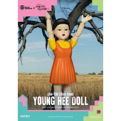 Squid Game Figura con sonido Young Hee Doll 30 cm
