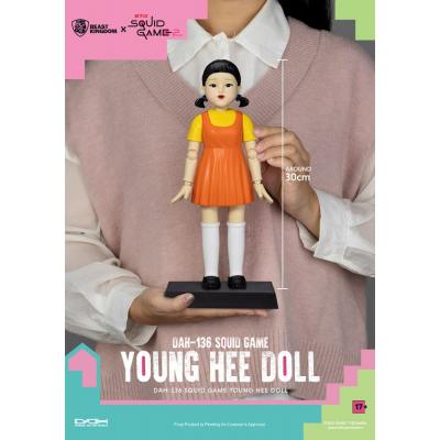 Squid Game Figura con sonido Young Hee Doll 30 cm
