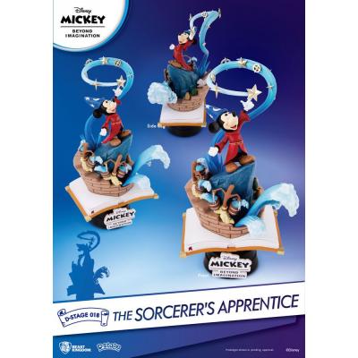 Mickey Beyond Imagination Diorama PVC D-Stage The Sorcerer's Apprentice 15 cm