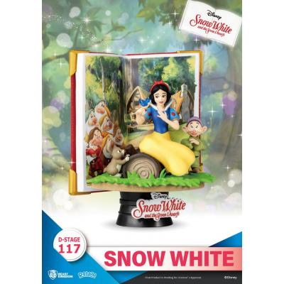 Disney Book Series Diorama PVC D-Stage Snow White 13 cm