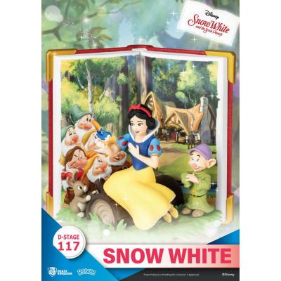 Disney Book Series Diorama PVC D-Stage Snow White 13 cm