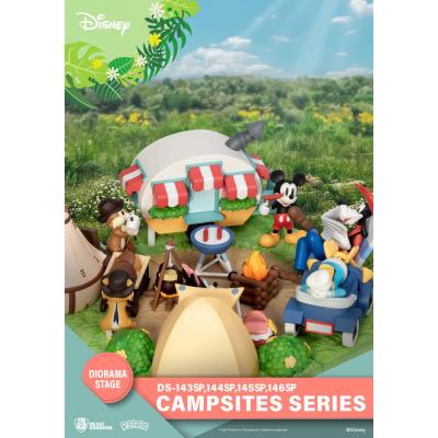 Disney Diorama PVC D-Stage Campsite Series Goofy & Donald Duck Special Edition 10 cm