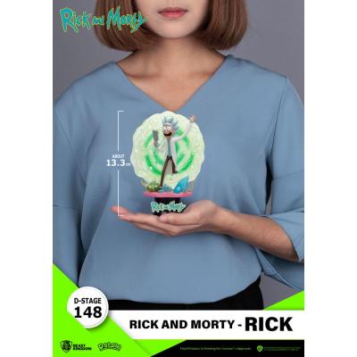 Rick & Morty Diorama PVC D-Stage Rick 14 cm