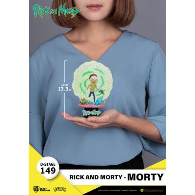 Rick & Morty Diorama PVC D-Stage Morty 14 cm