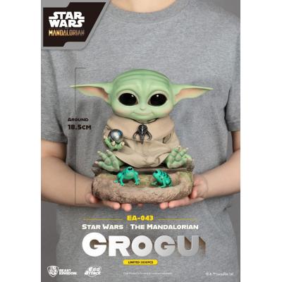 Star Wars: The Mandalorian Estatua Egg Attack Grogu 18 cm