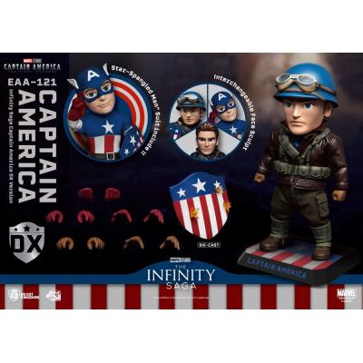 Capitán América: El primer vengador Figura Egg Attack Action Captain America DX Version 17 cm