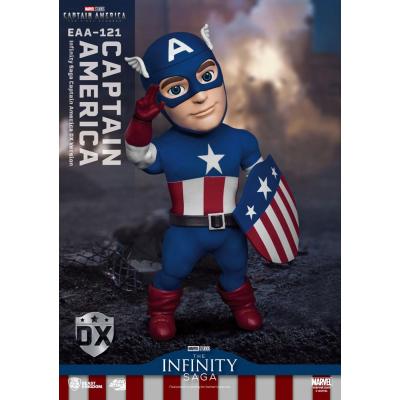 Capitán América: El primer vengador Figura Egg Attack Action Captain America DX Version 17 cm
