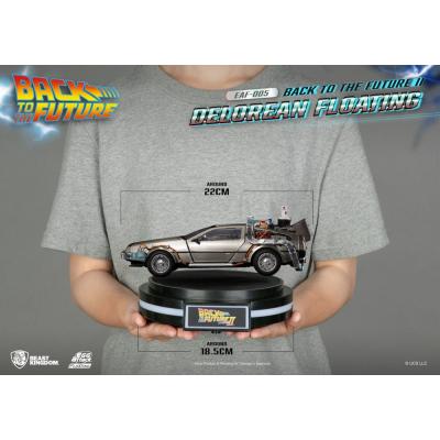 Back to the Future Estatua Egg Attack Floating Back to the Future II DeLorean Standard Version 20 cm
