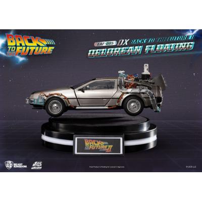 Back to the Future Estatua Egg Attack Floating Back to the Future II DeLorean Deluxe Version heo EU Exclusive 20 cm