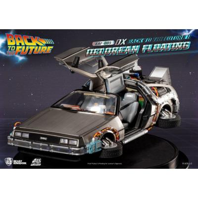 Back to the Future Estatua Egg Attack Floating Back to the Future II DeLorean Deluxe Version heo EU Exclusive 20 cm
