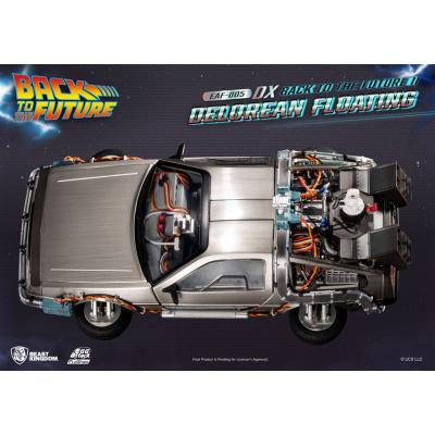 Back to the Future Estatua Egg Attack Floating Back to the Future II DeLorean Deluxe Version heo EU Exclusive 20 cm