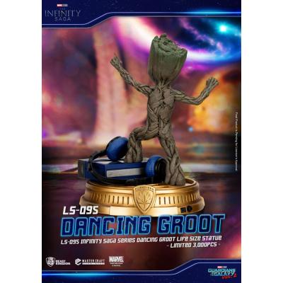 Guardianes de la Galaxia 2 Estatua tamaño real Dancing Groot heo EU Exclusive 32 cm