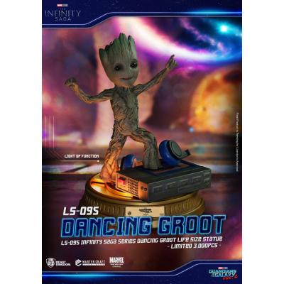 Guardianes de la Galaxia 2 Estatua tamaño real Dancing Groot heo EU Exclusive 32 cm