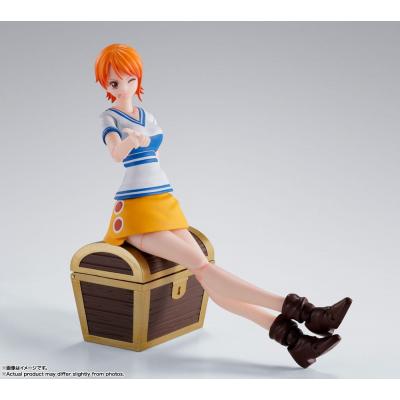 One Piece Figura S.H. Figuarts Nami Romance Dawn 14 cm