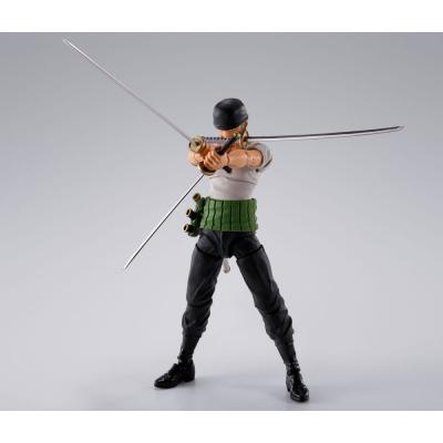 One Piece Figura S.H.Figuarts Roronoa Zoro Romance Dawn Ver. 15 cm