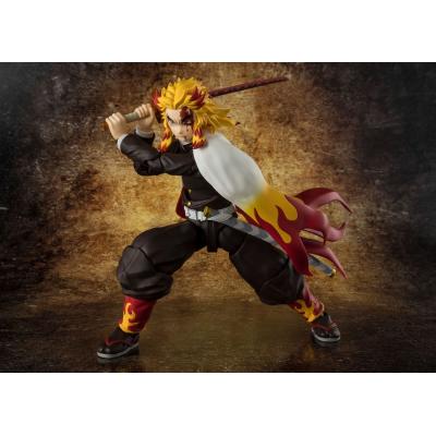 Demon Slayer: Kimetsu no Yaiba Figura S.H.Figuarts Kyojuro Rengoku 15 cm