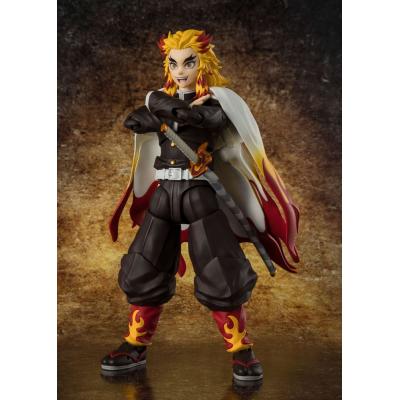 Demon Slayer: Kimetsu no Yaiba Figura S.H.Figuarts Kyojuro Rengoku 15 cm